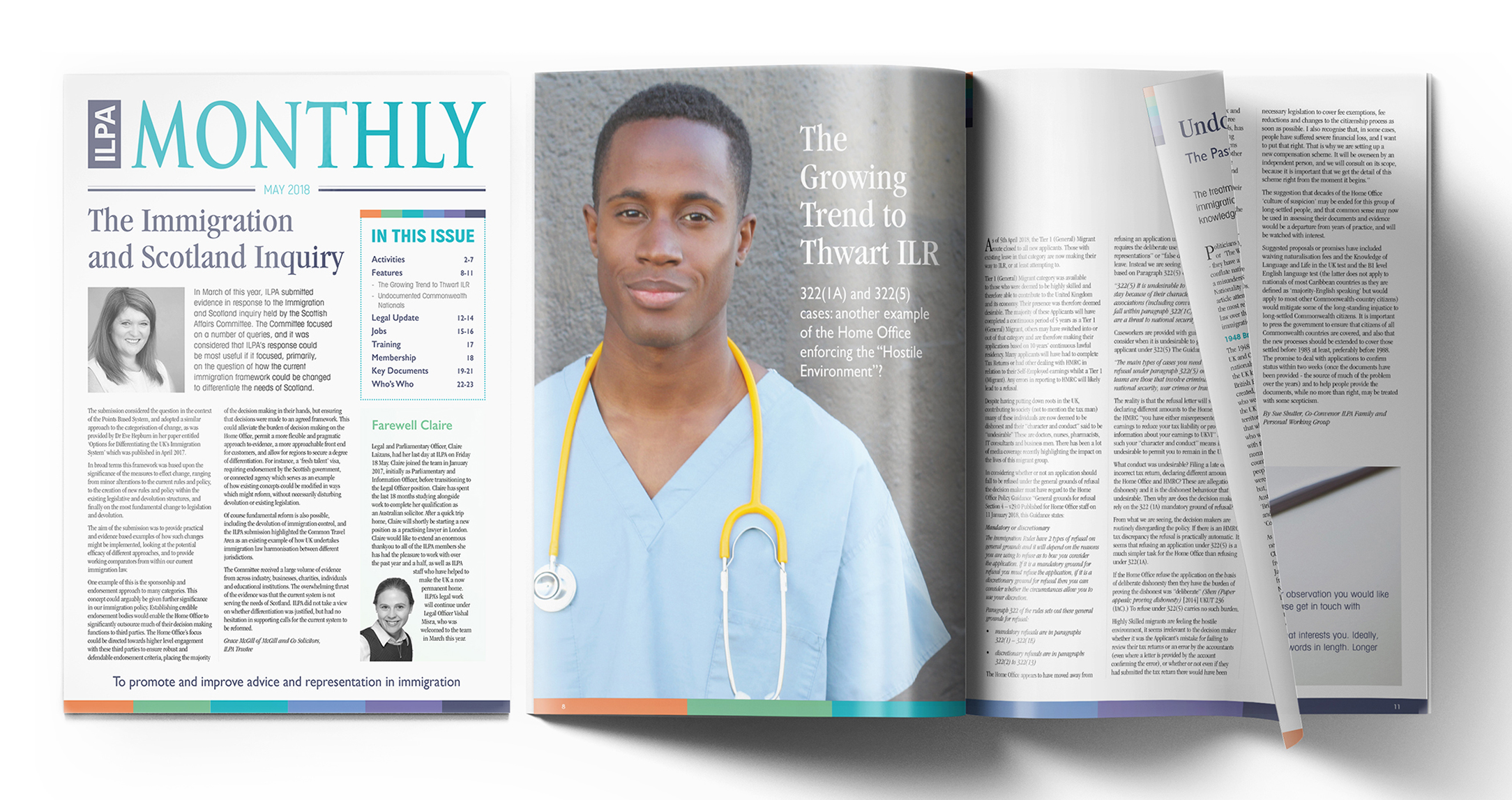 Magazine design for Trade Associations